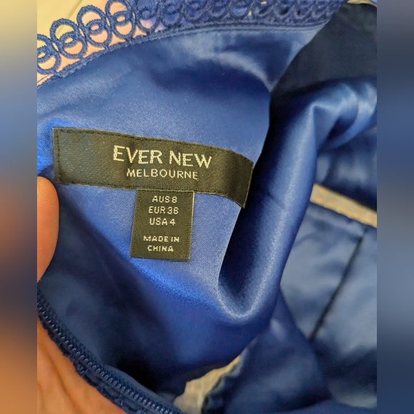 Ever new blue lace dress - Picture 4 of 4